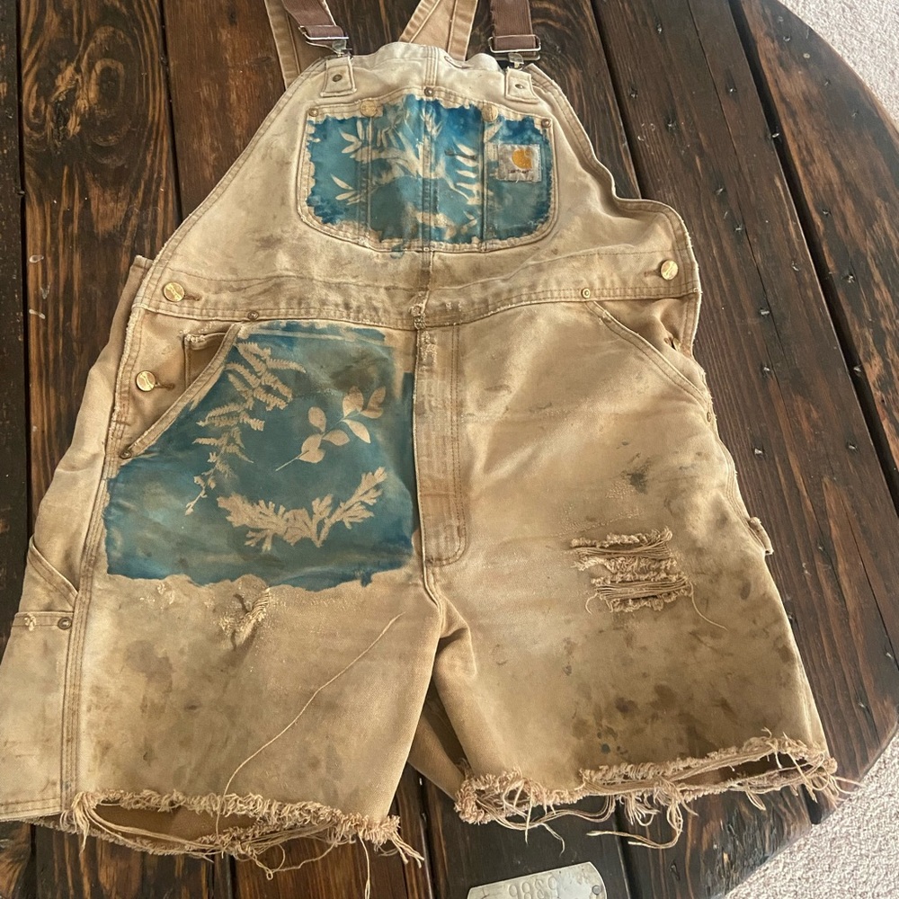 Carhartt short overalls size 38